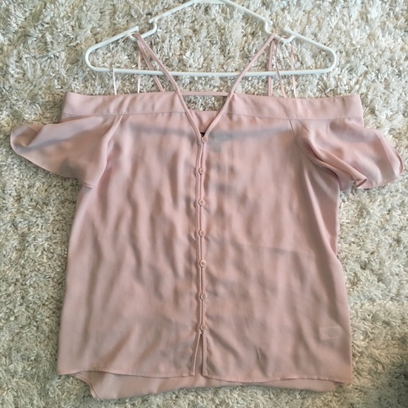 Light pink Express shirt - Picture 2 of 3